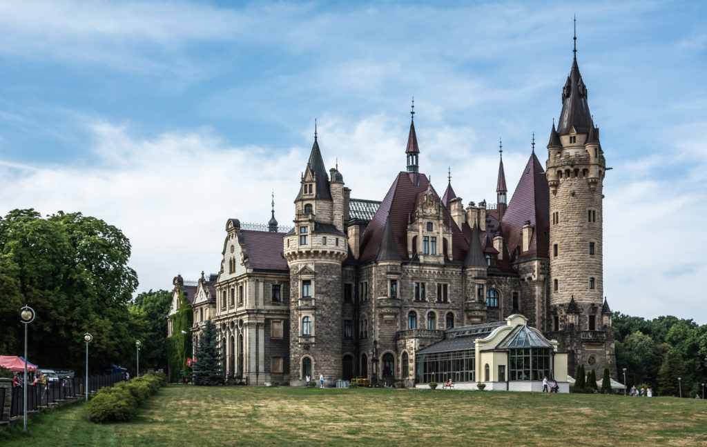 Zamek w Mosznej - idealne miejsce do integracji zespołu.